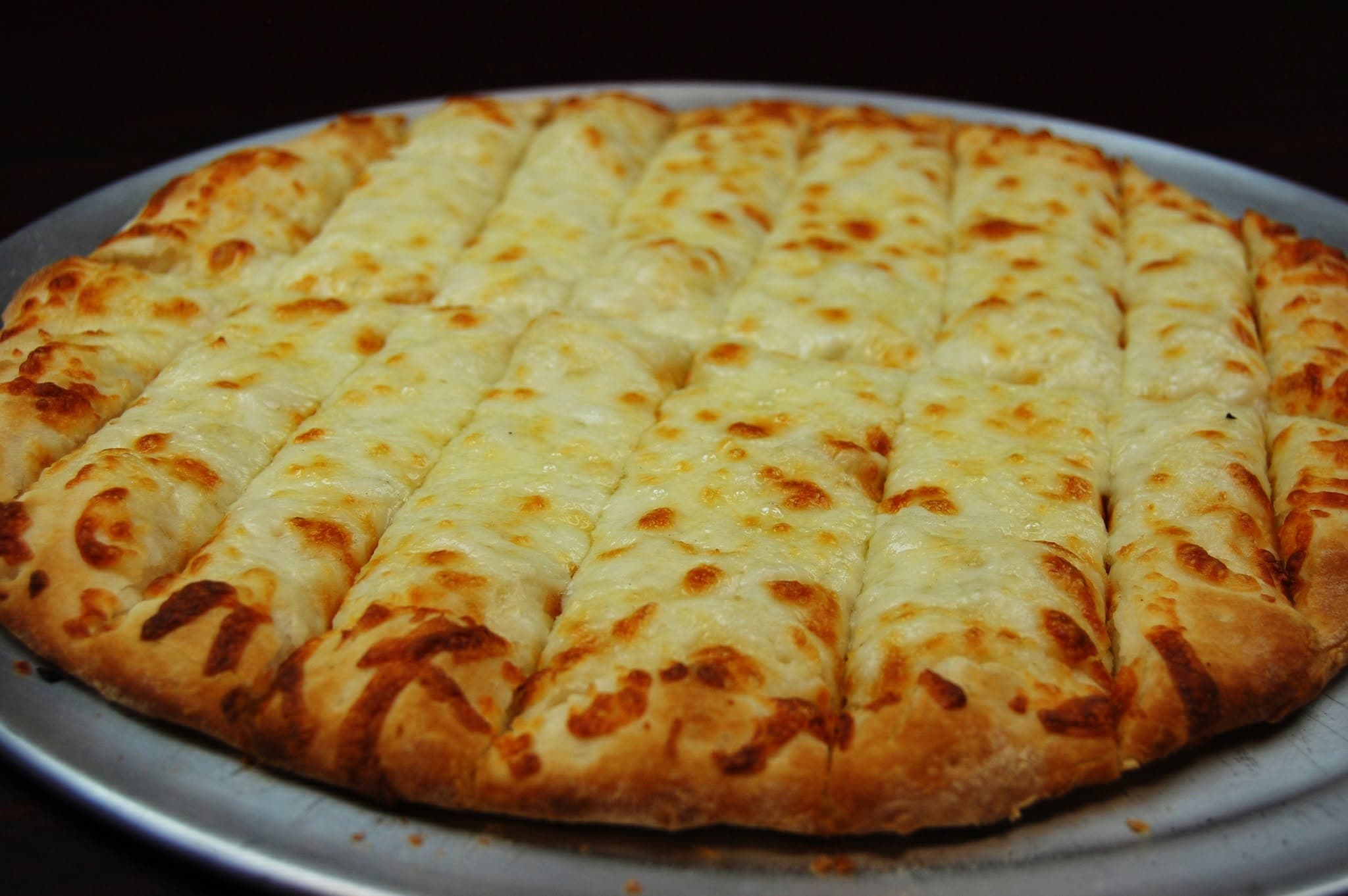 Golden, pull-apart cheese styx